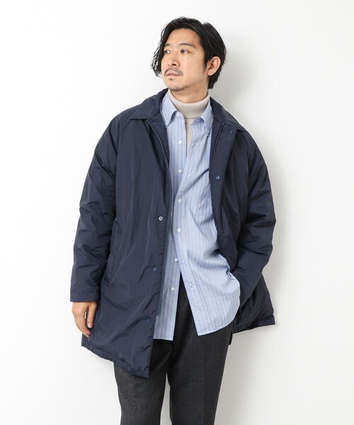 セール】【TAION/タイオン】別注ダウンステンカラーコート 25AW