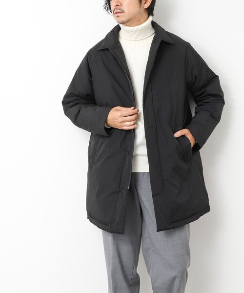 TAION（タイオン）の「【TAION/タイオン】別注ダウンステンカラーコート 25AW（ダウンジャケット/コート・メンズ・ダークネイビー/ブラック/ベージュ/チャコールグレー・XL/L/M/S）」の21枚目の写真