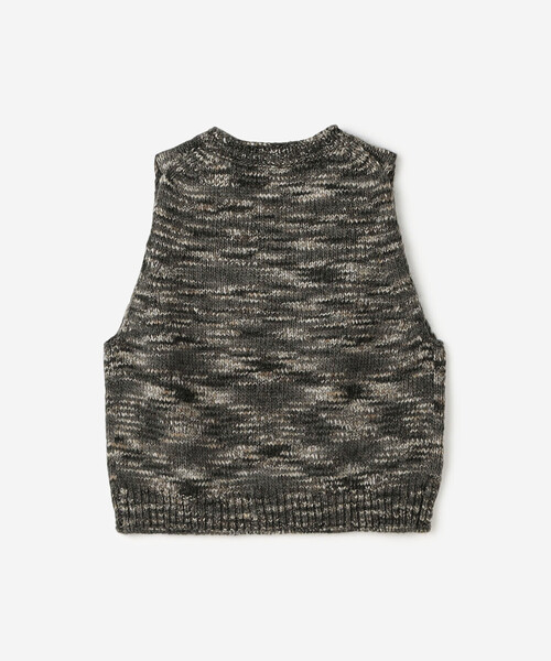 LE GLAZIK（ルグラジック）の「LE GLAZIK | ミックスカラーヤーン ニットベスト WOMEN（ベスト・レディース・ホワイト系その他/ブルー系その他/ブラック系その他・36）」の18枚目の写真