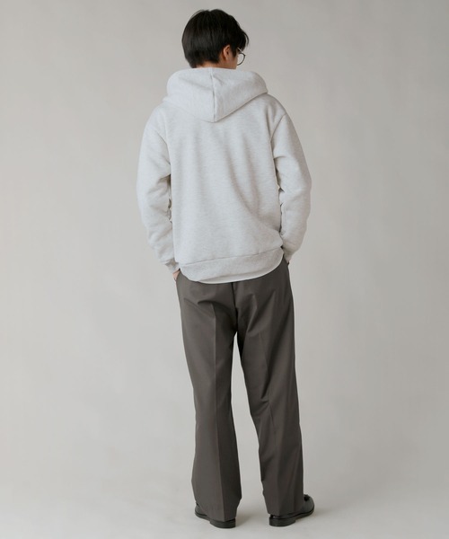 LIL VENDARS(リルヴェンダース)の「Buyer's Select / カルボアワイドジップアップパーカー(パーカー・メンズ・オートミール/スミクロ/ネイビー・L/M/2L)」の15枚目の写真