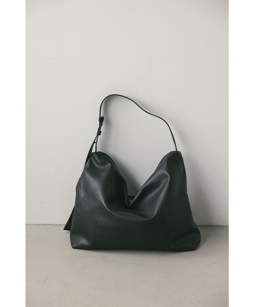 STYLEMIXER（スタイルミキサー）の「ワンハンドルビッグショルダーバッグ（ショルダーバッグ・レディース・ブラック/カーキ・FREE）」の2枚目の写真