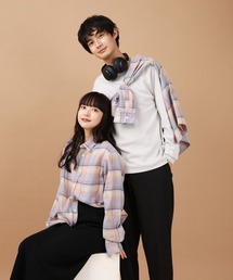 GLOBAL WORK | やわらかリッチネルレギュラーシャツ/498079(シャツ/ブラウス)