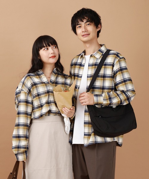 やわらかリッチネルレギュラーシャツ/498079（シャツ/ブラウス