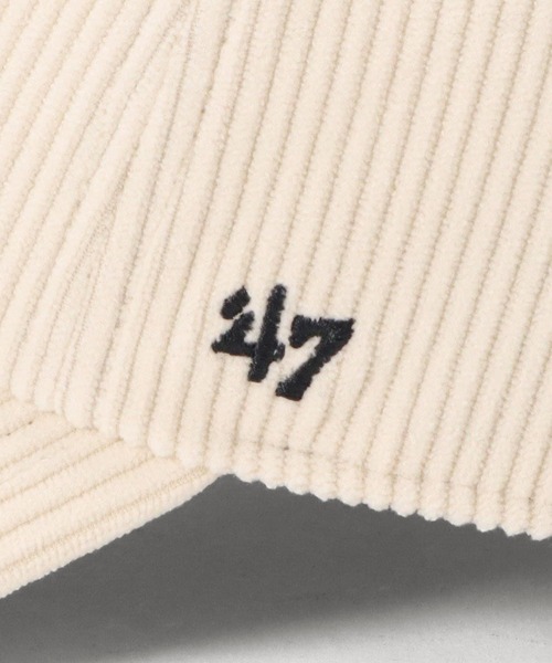 '47（フォーティーセブン）の「’47BRANDフォーティーセブン コーデュロイキャップ クリーンナップ MLB（キャップ・メンズ・ベージュ/ブルー/ネイビー/ブラック/ピンク/ホワイト系その他/ホワイト・FREE）」の18枚目の写真