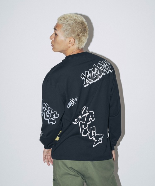 XLARGE(エクストララージ)の「GRAFFITI L/S TEE(Tシャツ/カットソー・メンズ・ホワイト/ブラック/グリーン・XL/L/M)」の20枚目の写真