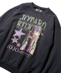 THRIFTY LOOK / THRIFTY "JOJO'S BIZARRE ADVENTURE" CREW SWEAT ユーズド加工 ジョジョの奇妙な冒険 クルーネックスウェット