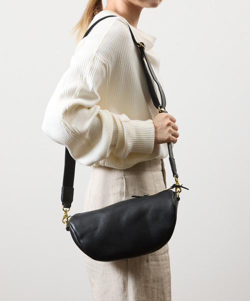 Butler Verner Sails(バトラーヴァーナーセイルス)の「Butler Verner Sails バトラーバーナーセイルズ / 牛革オイルレザーショルダーバッグ 姫路レザー 日本製 / JI-3001(ショルダーバッグ・メンズ・ブラウン/ブラック・FREE)」の7枚目の写真