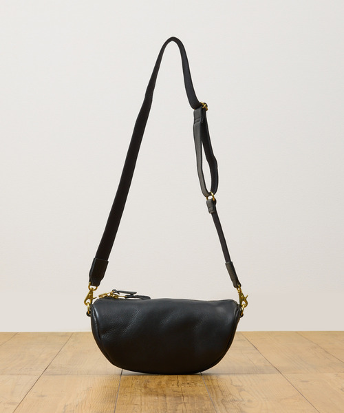 Butler Verner Sails(バトラーヴァーナーセイルス)の「Butler Verner Sails バトラーバーナーセイルズ / 牛革オイルレザーショルダーバッグ 姫路レザー 日本製 / JI-3001(ショルダーバッグ・メンズ・ブラウン/ブラック・FREE)」の8枚目の写真