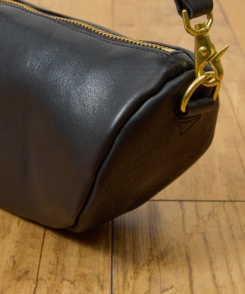 Butler Verner Sails(バトラーヴァーナーセイルス)の「Butler Verner Sails バトラーバーナーセイルズ / 牛革オイルレザーショルダーバッグ 姫路レザー 日本製 / JI-3001(ショルダーバッグ・メンズ・ブラウン/ブラック・FREE)」の9枚目の写真