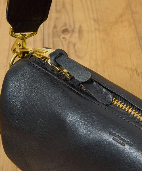 Butler Verner Sails(バトラーヴァーナーセイルス)の「Butler Verner Sails バトラーバーナーセイルズ / 牛革オイルレザーショルダーバッグ 姫路レザー 日本製 / JI-3001(ショルダーバッグ・メンズ・ブラウン/ブラック・FREE)」の13枚目の写真