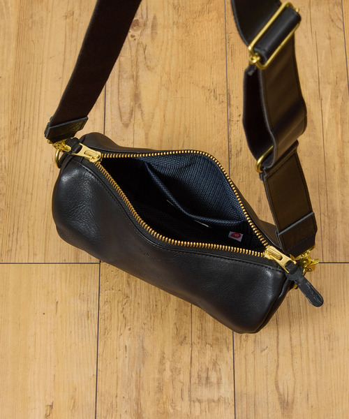 Butler Verner Sails(バトラーヴァーナーセイルス)の「Butler Verner Sails バトラーバーナーセイルズ / 牛革オイルレザーショルダーバッグ 姫路レザー 日本製 / JI-3001(ショルダーバッグ・メンズ・ブラウン/ブラック・FREE)」の18枚目の写真