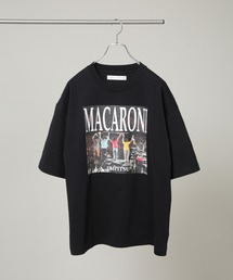 NANO universe（ナノユニバース）の「マカロニえんぴつコラボ 10thAnniversaryTシャツ（Tシャツ/カットソー・メンズ）」