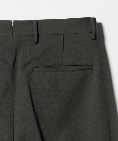 HI-LINE ハイウエスト 1プリーツ ワイド トラウザーズ NO.10（その他