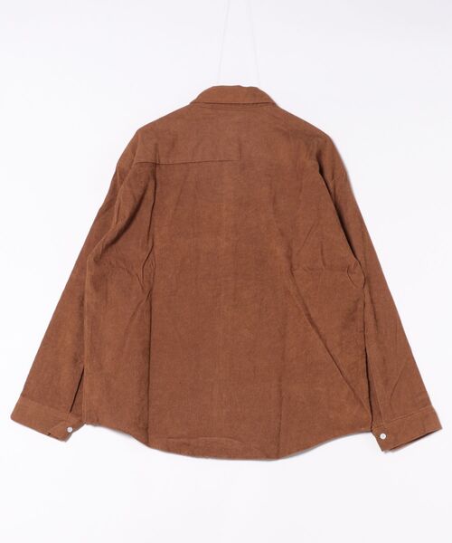 Mag.(マグ)の「【コーデュロイシャツ】(シャツ/ブラウス・メンズ・ブラウン/ブラック/グレー・MEDIUM/LARGE)」の8枚目の写真