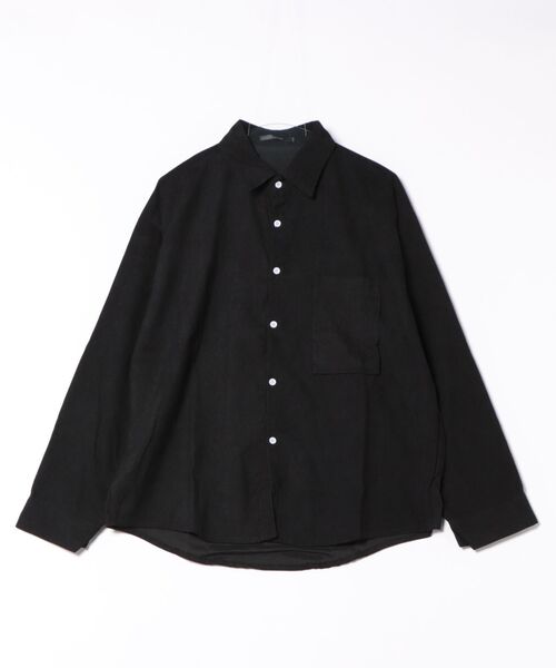 Mag.(マグ)の「【コーデュロイシャツ】(シャツ/ブラウス・メンズ・ブラウン/ブラック/グレー・MEDIUM/LARGE)」の5枚目の写真