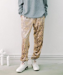 NOISE MAKER | ダマスクパターンベロアパンツ(その他パンツ)