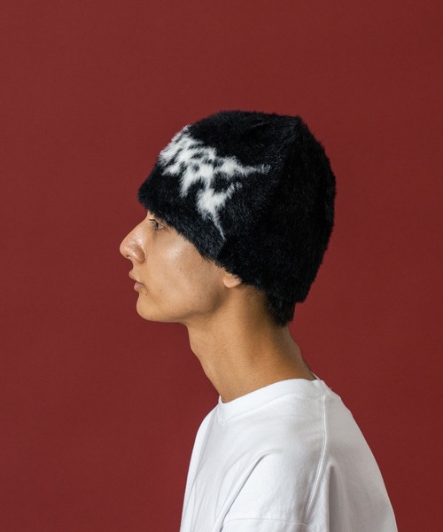 XLARGE（エクストララージ）の「MOHAIR BEANIE（ニットキャップ/ビーニー・メンズ・グレー/ブラック/オリーブ/パープル・ONE SIZE）」の7枚目の写真