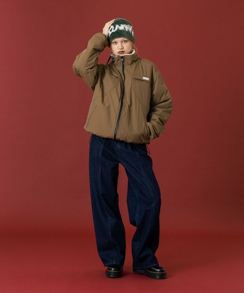 XLARGE（エクストララージ）の「MOHAIR BEANIE（ニットキャップ/ビーニー・メンズ・グレー/ブラック/オリーブ/パープル・ONE SIZE）」の9枚目の写真