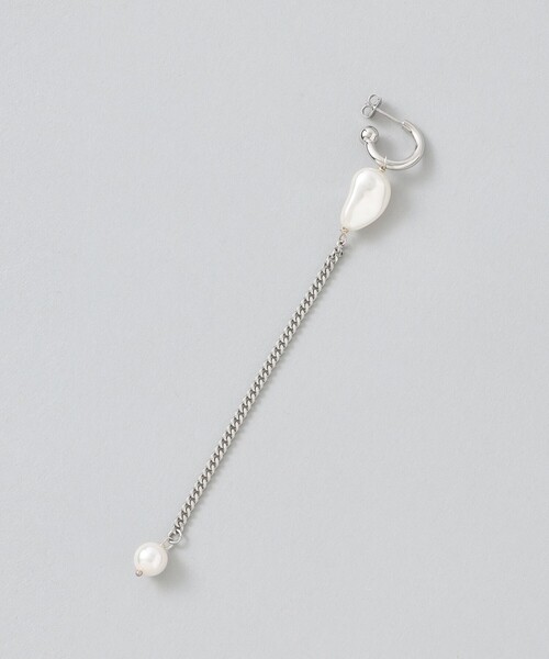 JUSTINE CLENQUET（ジュスティーヌクランケ）の「【JUSTINE CLENQUET/ジュスティーヌクランケ】ピアス LIAM EARRINGS 32JC02LIAM5（ピアス（両耳用）・レディース・シルバー系その他・FREE）」の2枚目の写真