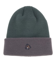 RVCA（ルーカ）の「RVCA メンズ KSL BEANIE ビーニー 【2025年秋冬モデル】/ルーカロゴ刺繍ワンポイントニット帽・ビーニー（ニットキャップ/ビーニー）」