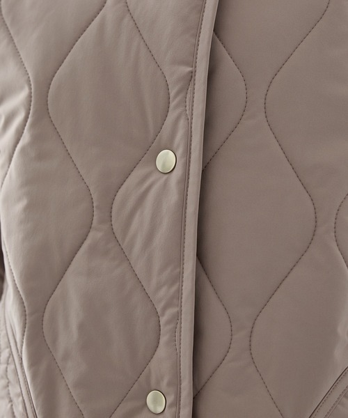 Honeys（ハニーズ）の「リバーシブルブルゾン（ブルゾン・レディース・モカ/チャコール/ライトベージュ/ブラック・L/S/M/LL）」の8枚目の写真