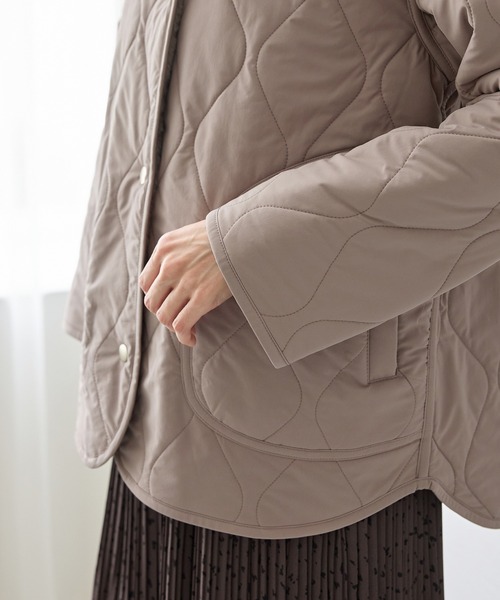 Honeys（ハニーズ）の「リバーシブルブルゾン（ブルゾン・レディース・モカ/チャコール/ライトベージュ/ブラック・L/S/M/LL）」の9枚目の写真