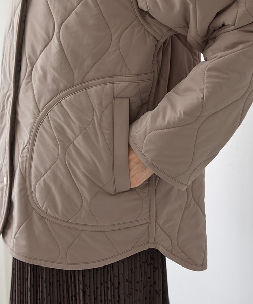 Honeys（ハニーズ）の「リバーシブルブルゾン（ブルゾン・レディース・モカ/チャコール/ライトベージュ/ブラック・L/S/M/LL）」の10枚目の写真