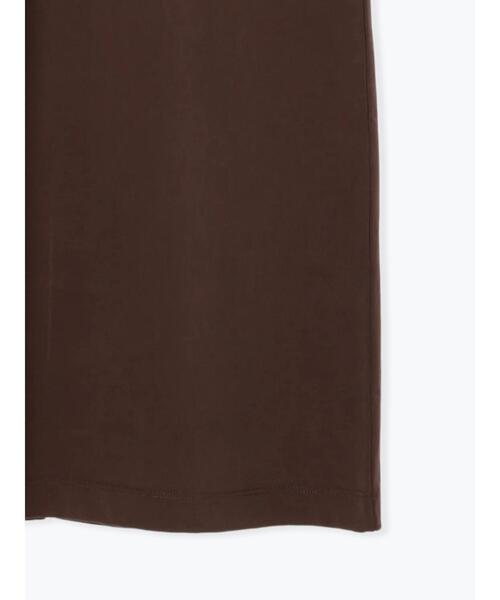 Lugnoncure（ルノンキュール）の「クルーネックロングワンピース（ワンピース・レディース・ブラウン/チャコールグレー・F）」の11枚目の写真