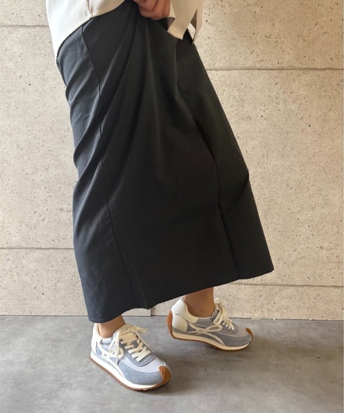 ALL BLACK（オールブラック）の「【厚底/4cm/カップインソール】ローカット ラインスニーカー（スニーカー・レディース・ホワイト/ブルー・37/39/38/36）」の22枚目の写真