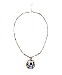 MARAI（マーライ）の「大ぶりエスニックペンダント ニュアンスカラー（ネックレス）」