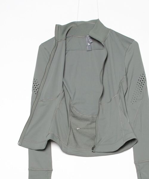 adidas by Stella McCartney（アディダスバイステラマッカートニー）の「aSMC TPR MIDL【adidas by Stella McCartney】 / アディダス adidas（ナイロンジャケット・レディース・グリーン・SMALL/MEDIUM/LARGE/XX-LARGE/X-LARGE）」の5枚目の写真