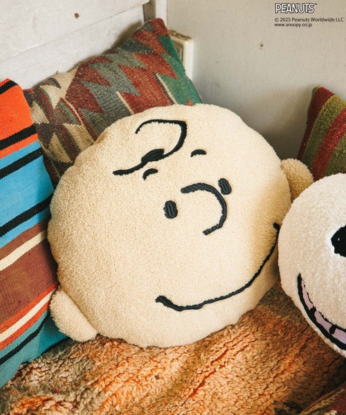 PEANUTS×BAYFLOW】FACEクッション(WEB限定)（クッション/クッション