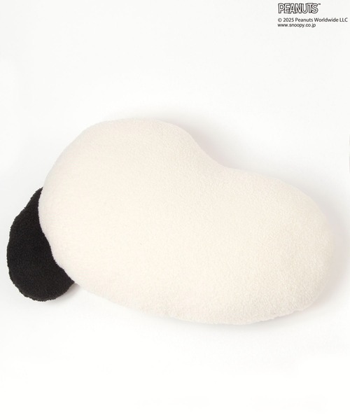 PEANUTS（ピーナッツ）の「【PEANUTS×BAYFLOW】FACEクッション(WEB限定)（クッション/クッションカバー・レディース・ホワイト/ブラウン・ONESIZE）」の5枚目の写真