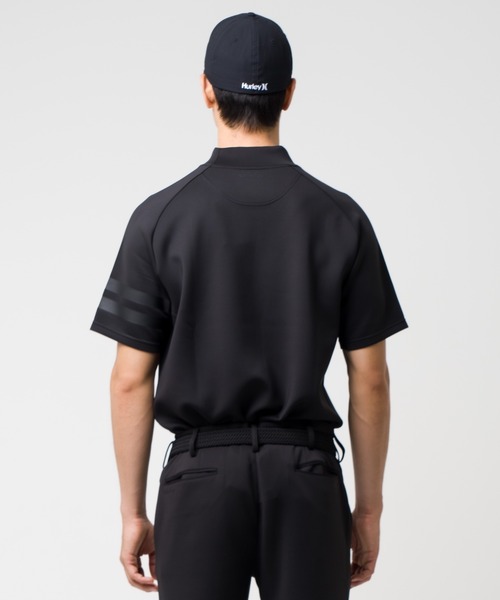 Hurley （ハーレー）の「【Hurley/ハーレー】ロゴモックネック半袖スウェット　ゴルフ　ファントム　ストレッチ　吸水速乾　PHANTOM SWEAT LITE SS（スウェット・メンズ・ホワイト/ブラック/グレー/グレー系その他・X-LARGE/MEDIUM/LARGE/SMALL）」の13枚目の写真