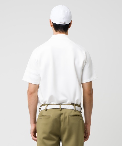 Hurley （ハーレー）の「【Hurley/ハーレー】ロゴモックネック半袖スウェット　ゴルフ　ファントム　ストレッチ　吸水速乾　PHANTOM SWEAT LITE SS（スウェット・メンズ・ホワイト/ブラック/グレー/グレー系その他・X-LARGE/MEDIUM/LARGE/SMALL）」の6枚目の写真