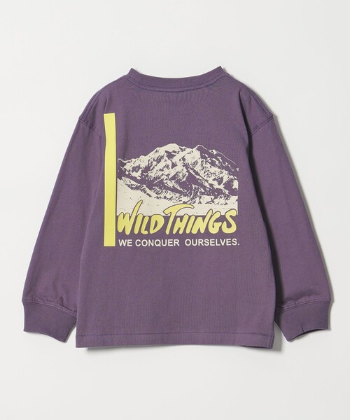 セール】＜WILD THINGS＞プリント ロングTシャツ / キッズ 110cm-130cm