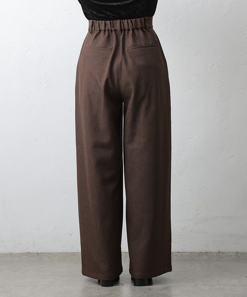 COLONY 2139（コロニートゥーワンスリーナイン）の「2タックワイドスラックス（スラックス・レディース・ブラック/チャコールグレー/ブラウン・SMALL/MEDIUM/LARGE）」の7枚目の写真