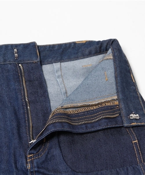 OUTLET（アウトレット）の「【CAPRICIEUX LE'MAGE】ファーポケデニムSK（スカート・レディース・ワンウォッシュ・36/38）」の2枚目の写真