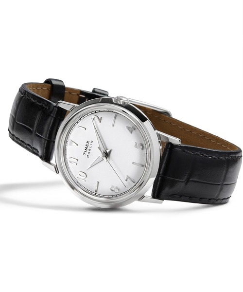 TIMEX(タイメックス)の「TIMEX/タイメックス マーリン クォーツ 腕時計 TX-TW2Y37600 ユニセックス(アナログ腕時計・レディース・シルバー・FREE)」の3枚目の写真
