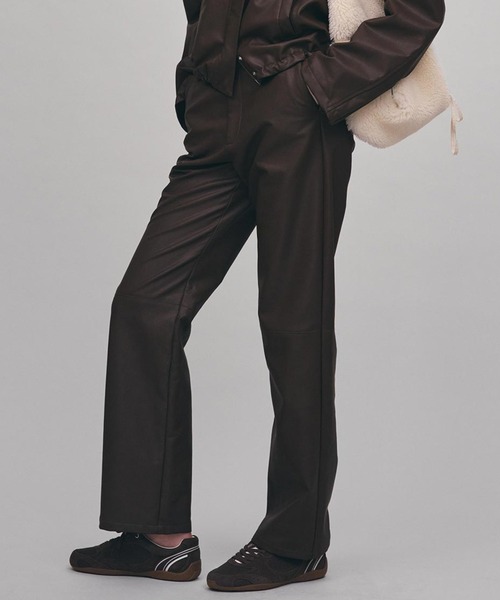 フェイクレザーパンツ（その他パンツ）｜AKTE（アクテ）のファッション