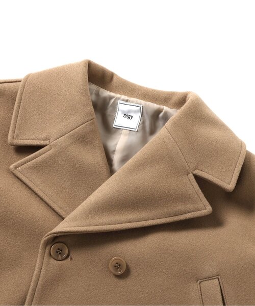 algy（アルジー）の「ショート丈ピーコート（ピーコート・キッズ・チェック/ベージュ・MEDIUM/SMALL/X-SMALL/XX-SMALL）」の14枚目の写真