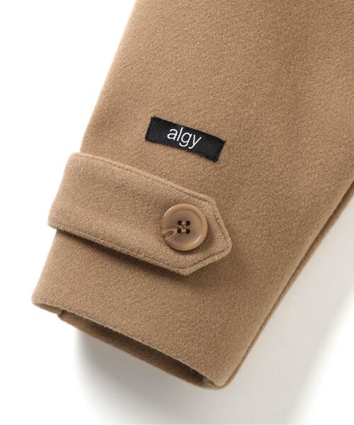 algy（アルジー）の「ショート丈ピーコート（ピーコート・キッズ・チェック/ベージュ・MEDIUM/SMALL/X-SMALL/XX-SMALL）」の15枚目の写真