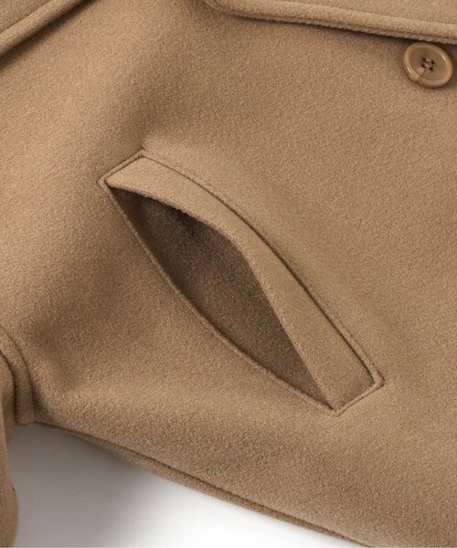 algy（アルジー）の「ショート丈ピーコート（ピーコート・キッズ・チェック/ベージュ・MEDIUM/SMALL/X-SMALL/XX-SMALL）」の16枚目の写真