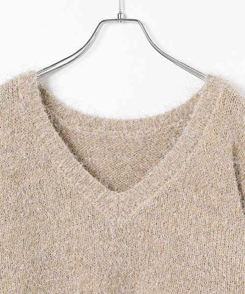 BAYFLOW（ベイフロー）の「2Pセットニットワンピース（ニット/セーター・レディース・ベージュ/ブラック/ブルー・FREE）」の22枚目の写真