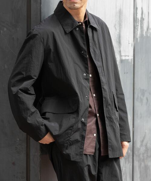 URBAN RESEARCH ROSSO MEN(アーバンリサーチロッソメン)の「3H Dry Fabricナイロンハーフコート(その他アウター・メンズ・ネイビー/ブラック・LARGE/MEDIUM)」の17枚目の写真