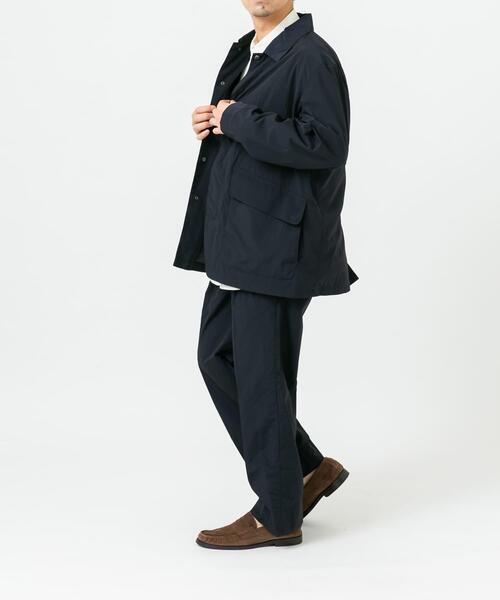 URBAN RESEARCH ROSSO MEN(アーバンリサーチロッソメン)の「3H Dry Fabricナイロンハーフコート(その他アウター・メンズ・ネイビー/ブラック・LARGE/MEDIUM)」の4枚目の写真
