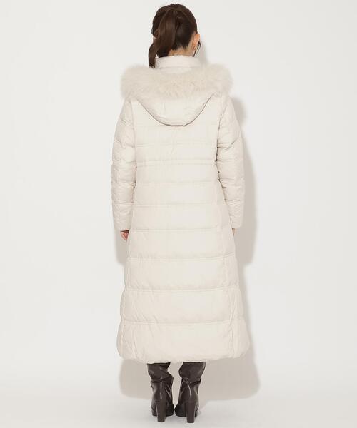 FOXファー付きスーパーロングダウン（ダウンジャケット/コート）｜AND