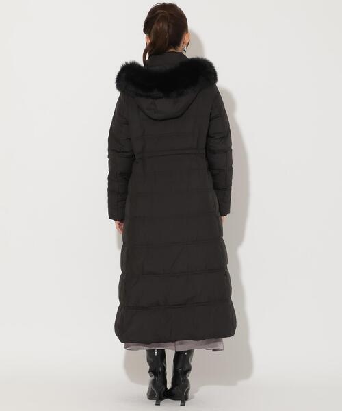 11/13(THU)発売商品】FOXファー付きスーパーロングダウン（ダウン