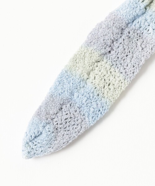 Ray BEAMS（レイビームス）の「タイダイ ショート タイツ（ソックス/靴下・レディース・ブルー/オフホワイト・ONE SIZE）」の5枚目の写真