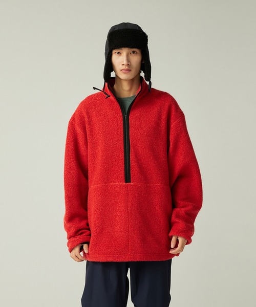 Snow Peak（スノーピーク）の「Snow Peak / FR Flight Cap フライトキャップ（キャップ・メンズ・ブラック/グレイッシュベージュ/ネイビー・1/2）」の8枚目の写真